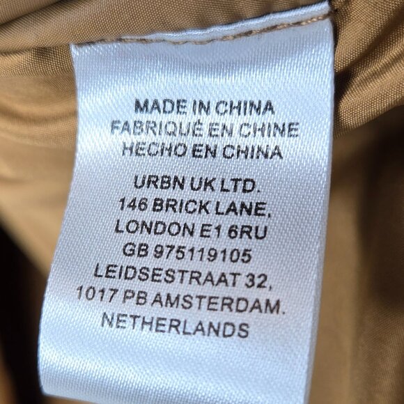 Anthropologie Pilcro Puffer Vest Women's Packable Open Tie Side City Gorpcore OS - Picture 4 of 6